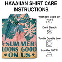 Custom Photo Looks Good On Us Beach - Gift For Couple - Personalized Custom Hawaiian Shirt