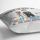 Congrats On Being My Bestie - Gift For Bestie - Personalized Pillow