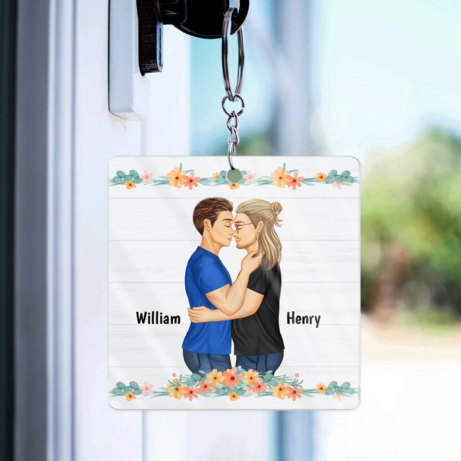 Couple You Are By Far My Favorite - Gift For Online Dating Couple - Personalized Acrylic Keychain