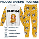 Custom Photo Pet Face Pet Mom - Gift For Pet Lovers - Personalized Unisex Pajamas Set