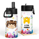 School Kid's Name - Personalized Kids Water Bottle