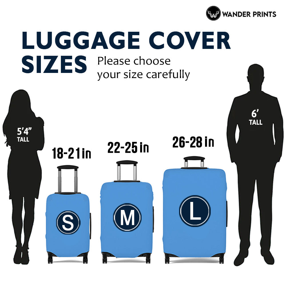 Air Travel Who You Have Beside - Gift For Couples, Best Friends - Personalized Custom Luggage Cover