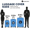 Air Travel Who You Have Beside - Gift For Couples, Best Friends - Personalized Custom Luggage Cover