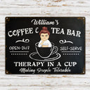 Coffee & Tea Bar - Kitchen Decoration - Personalized Custom Classic Metal Signs