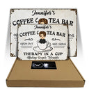 Coffee & Tea Bar - Kitchen Decoration - Personalized Custom Classic Metal Signs