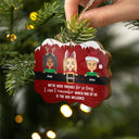 Bestie Which One Is The Bad Influence - Gift For Best Friends - Personalized Custom Wooden Ornament, Aluminum Ornament