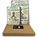 Gardening Find My Soul Chibi - Gift For Mother - Personalized Custom Classic Metal Signs