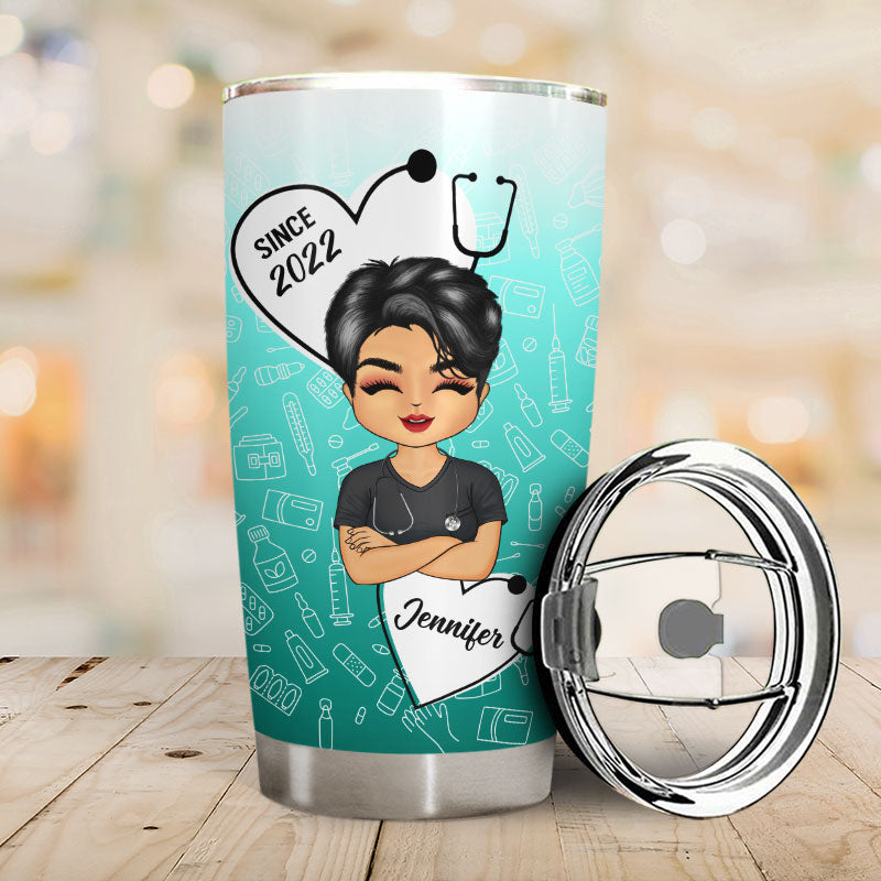 I Have Earned It Nurse - Personalized Custom Tumbler