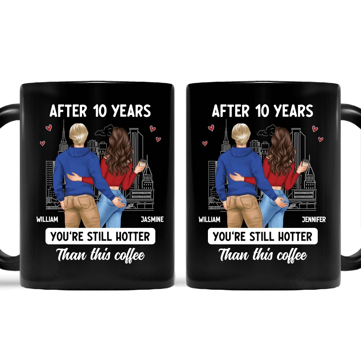 Couple After Years Hotter Than This Coffee - Gift For Couples - Personalized Mug