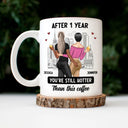 Couple After Years Hotter Than This Coffee - Gift For Couples - Personalized Mug