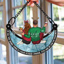 Gift For Couples - Of All The Weird Things I Have Found - Personalized Window Hanging Suncatcher Ornament