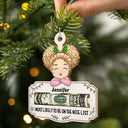 Good Mix Of Both - Christmas Gift For Kids - Personalized Wooden Cutout Ornament, Money Holder Ornament