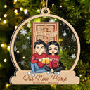 Our New Home - Christmas Gift For Couples - Personalized 2-Layered Mix Ornament