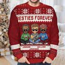 Best Team Ever - Christmas Gift For Colleagues, BFF Best Friends, Besties - Personalized Unisex Ugly Sweater