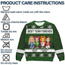 Best Team Ever - Christmas Gift For Colleagues, BFF Best Friends, Besties - Personalized Unisex Ugly Sweater