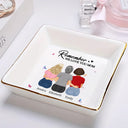 Gift For Mother,Love,Mom - Daughters (Adult) - Remember I Love You Mom - Personalized Ring Dish