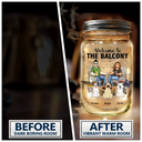 Dog Lovers, Dog Couple, Pet Lovers, Grilling - Hope You Brought Alcohol & Dog Treats - Personalized Mason Jar Light