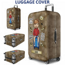 Find What You Love And Let It Save You - Birthday Gift For Him, Her, Traveling, Vacation Lovers - Personalized Custom Luggage Cover