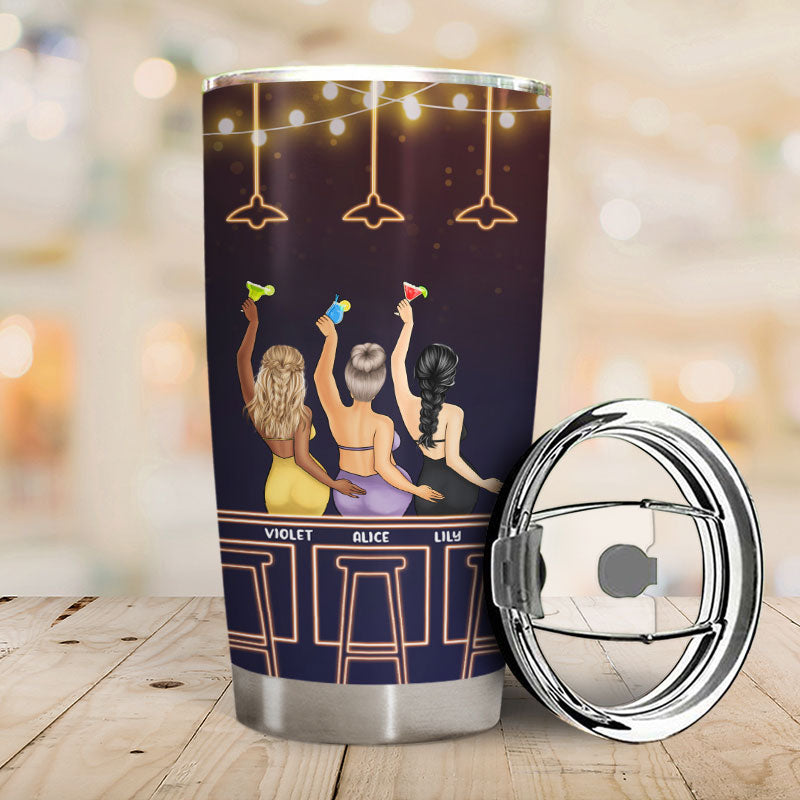 Friendships Must Be Built - Gift For Besties, BFF - Personalized Custom Tumbler