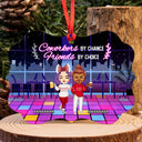 Fun, Laughter, Giggle Made Us Friends - Christmas Gift For Colleagues - Personalized Custom Aluminum Ornament