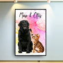 Custom Photo Dog Cat - Gift For Pet Lovers - Personalized Poster