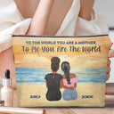 Mother & Daughter Forever Linked Together - Birthday, Loving Gift For Mom, Mum - Personalized Cosmetic Bag