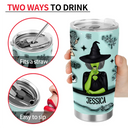 I'm Not Sugar And Spice Halloween Witch - 3D Inflated Effect Printed Tumbler, Personalized Tumbler