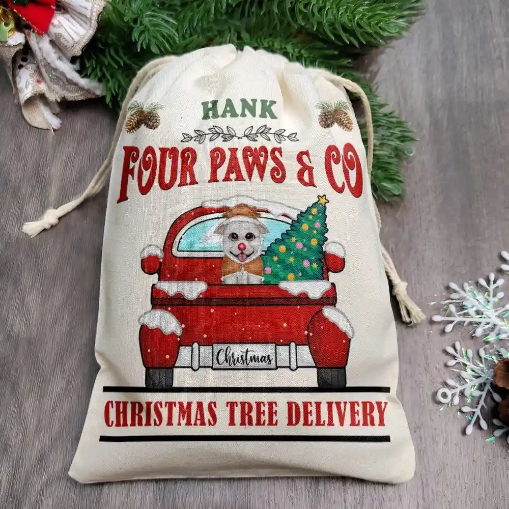 Pet Lovers - Christmas Tree Delivery Pet Lovers - Personalized Favor Bag