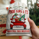 Pet Lovers - Christmas Tree Delivery Pet Lovers - Personalized Favor Bag