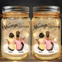 Gift For Bestie, Gift For Sisters - Always Besties - Personalized Mason Jar Light