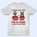 Annoying Each Other - Christmas Gift For Married Couples - Personalized Custom Sweatshirt