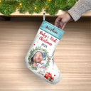 Custom Photo New Baby My First Christmas - Christmas Gift - Personalized Christmas Stocking