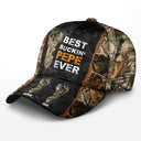 Bucking Dad Grandpa Hunting - Gift For Father, Grandfather - Personalized Classic Cap