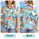 Custom Photo Hula Dancing - Personalized Hawaiian Shirt