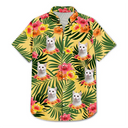 Custom Photo Aloha Dog Cat - Personalized Hawaiian Shirt