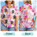 Custom Photo Aloha Dog Cat - Personalized Hawaiian Shirt