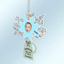 Gift For Grandma, Gift For Mother - Custom Photo Handpicked With Love For Mommy Nana - Personalized Acrylic Car Hanger