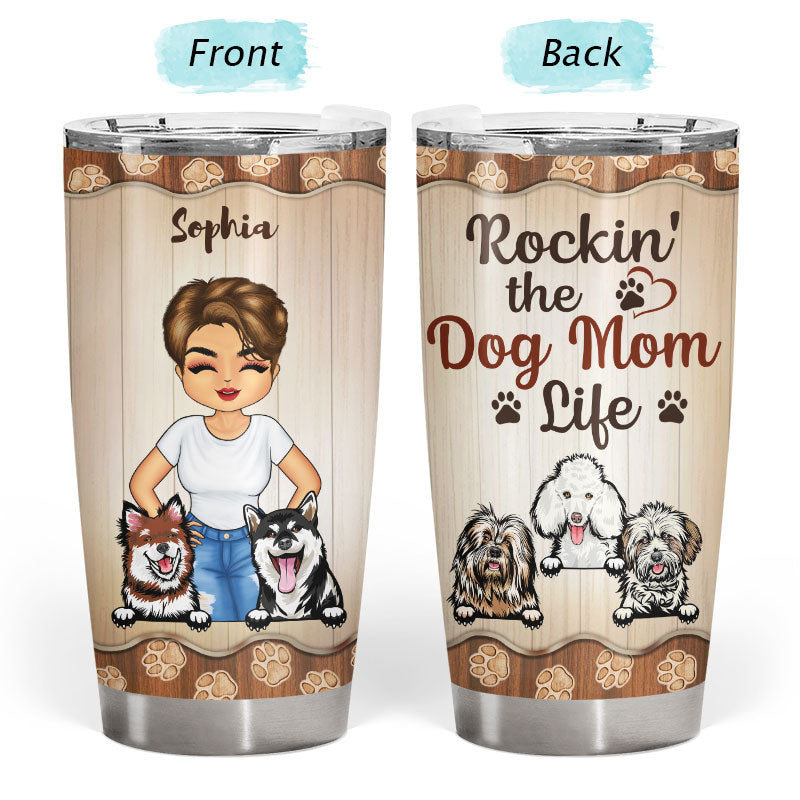 Just A Girl Who Loves Dogs - Personalized Custom Tumbler