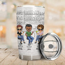 Here's To Another Year Of Bonding Over Alcohol White Best Friends - Bestie BFF Gift - Personalized Custom Tumbler