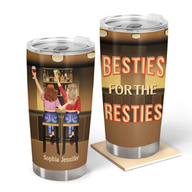 Friends Give Hope When Life Is Low - BFF Bestie Gift - Personalized Custom Tumbler