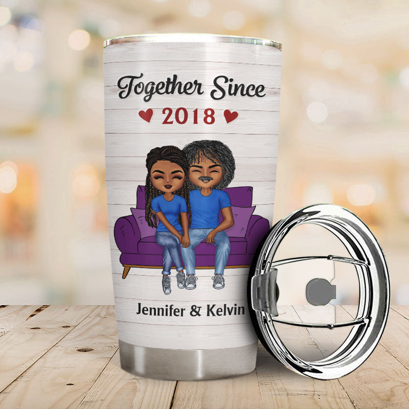 Never Forget That I Love You Husband Wife - Gift For Couples - Personalized Custom Tumbler