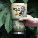 Never Dreamed I'd Grow Up To Be A Super Sexy Camping Lady - Gift For Campers - Personalized Custom 30 Oz Tumbler