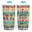 Here's To Another Year Of Bonding Over Alcohol Color Palette Best Friends - Bestie BFF Gift - Personalized Custom Tumbler