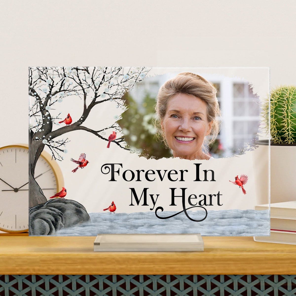 Custom Photo I'm Always With You - Memorial Gift For Family, Friends - Personalized Horizontal Rectangle Acrylic Plaque