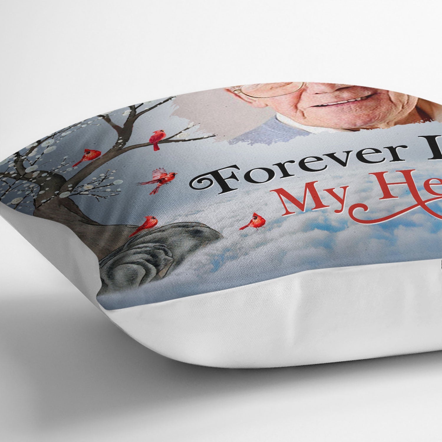 Custom Photo I'm Always With You - Memorial Gift For Family, Friends - Personalized Pillow