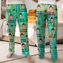 Custom Photo Funny I Love My Lover - Personalized Pajama Pants