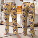 Custom Photo Besties Sisters Hashtag - Personalized Pajama Pants