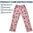 Custom Photo Best Mom Nana Ever - Personalized Pajama Pants