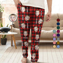 Custom Photo #1 Dad #1 Mom Pet Dad Pet Mom - Personalized Pajama Pants