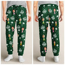 Custom Photo Best Dad Grandpa Ever - Personalized Pajama Pants